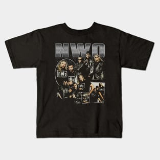 Nwo Vintage Bootleg Kids T-Shirt